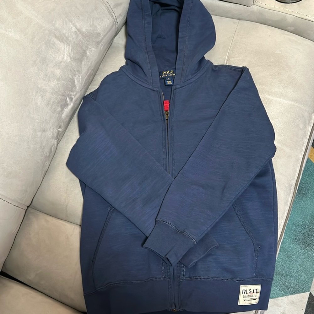 Blue Polo sweater